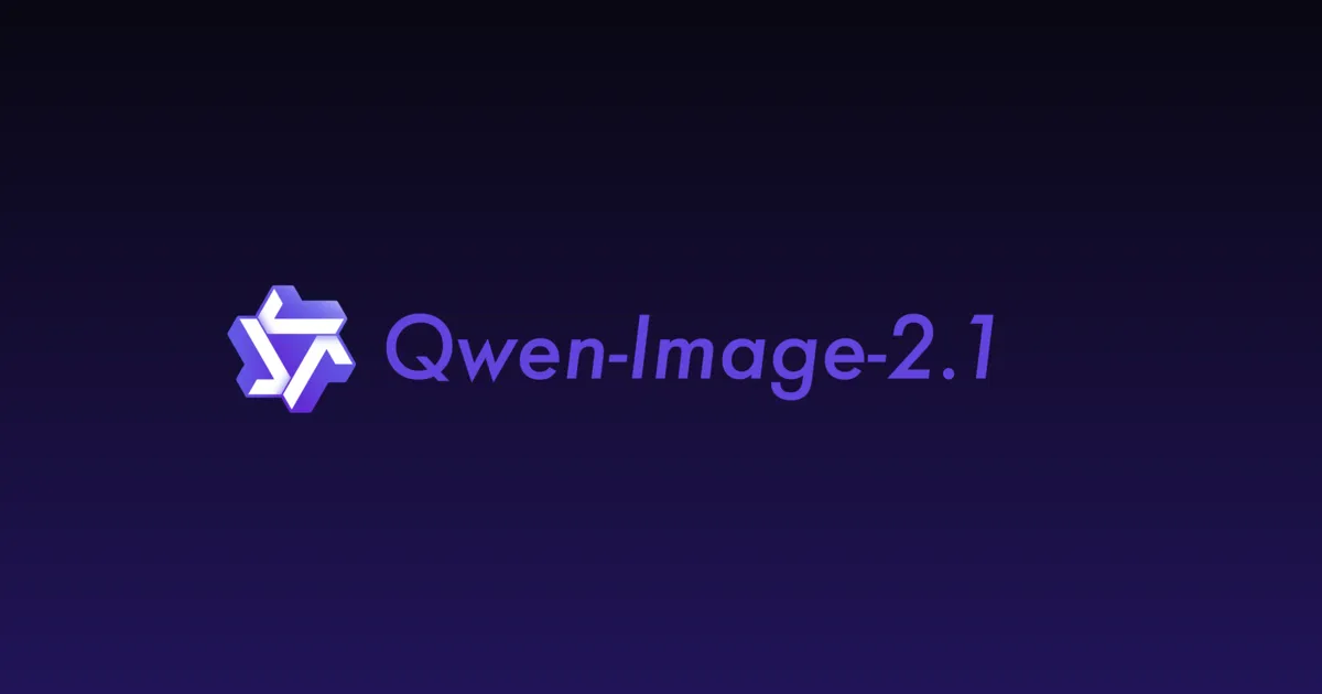Qwen-Image-2.1、7B画像生成部でRGBA生成と編集を統合